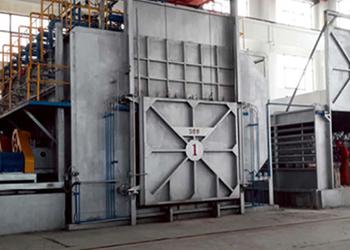 Horno para homogeneización de aluminio con calentador eléctrico